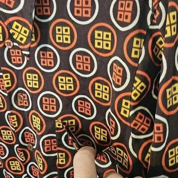 K Mart Vintage 70's Permanent Press Button Down EUC - Picture 2 of 9